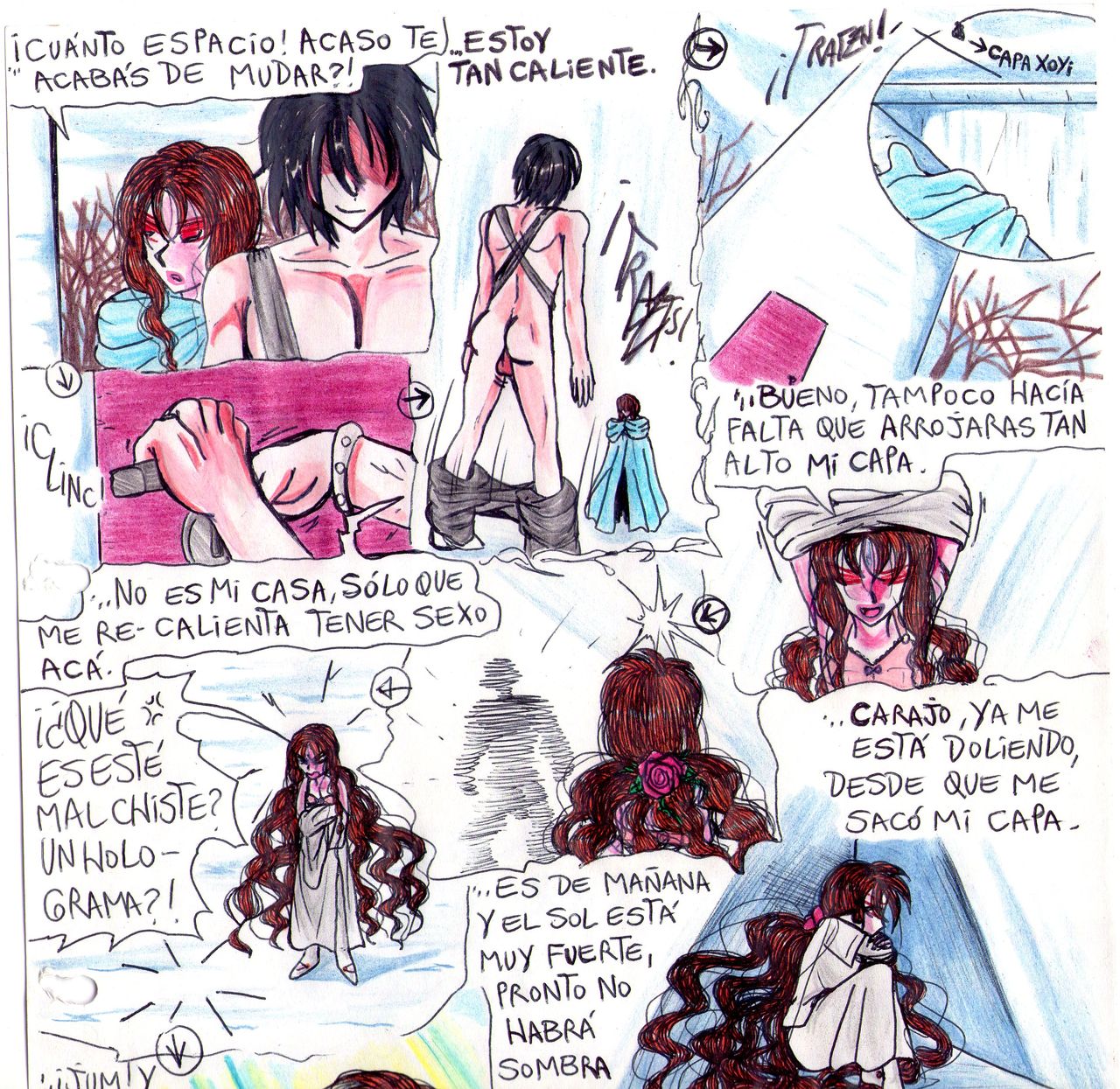 "Leanhaum-shee,llamemos a la oscuridad":Cápitulo 12. page 8 full