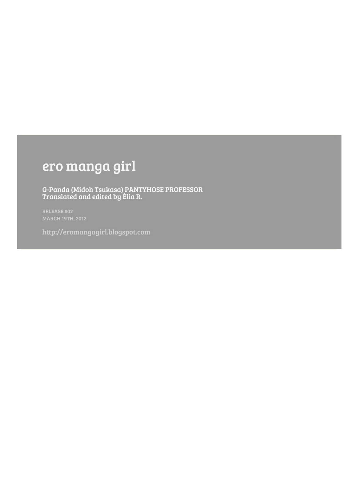 Pansuto Hakase   =Ero Manga Girls= page 8 full