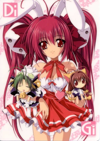 [Magic Private Eye (Mitsuki Mantarou)] RoughRoughBook DiGi (Di Gi Charat) cover