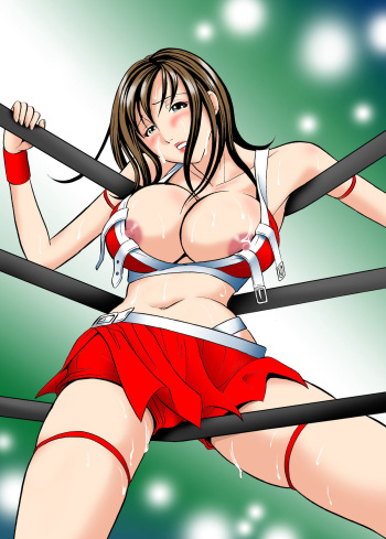 [丸美企画] 最強熟女プロレスラー忍・母乳セックス cover