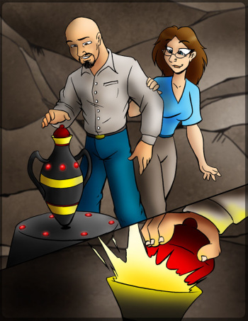 [Naga's Den] Beware of Ancient Artifacts in Strange Caves cover