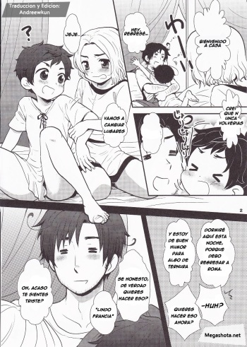 [Doujinshi] Romio (Kapool) - Oyabun ori Bon (Axis Powers Hetalia) [Español] cover