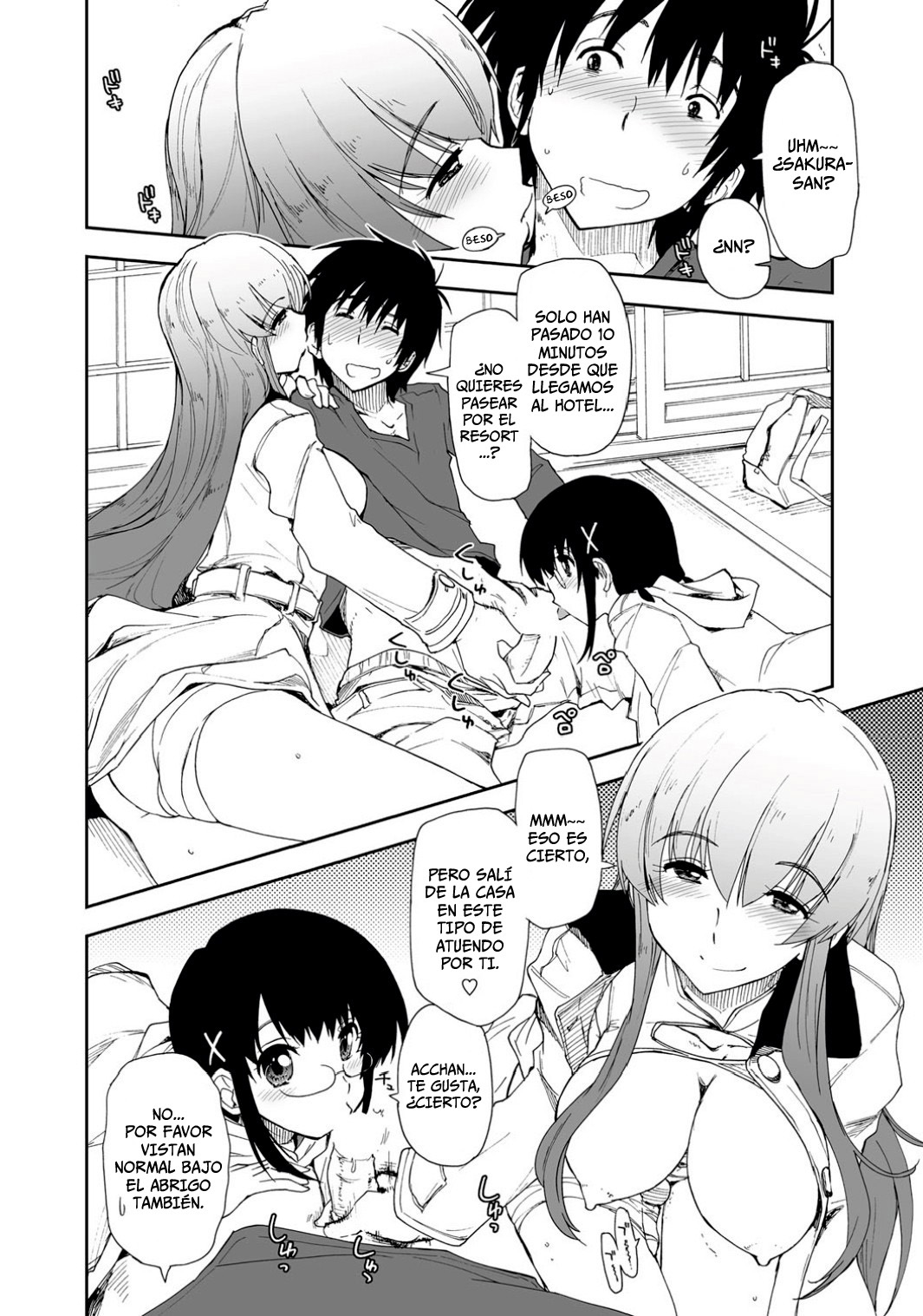 Mosaic x Sanshimai Bangai Hen | Mosaico de Tres Hermanas Bangai Hen   =P666HF= page 2 full