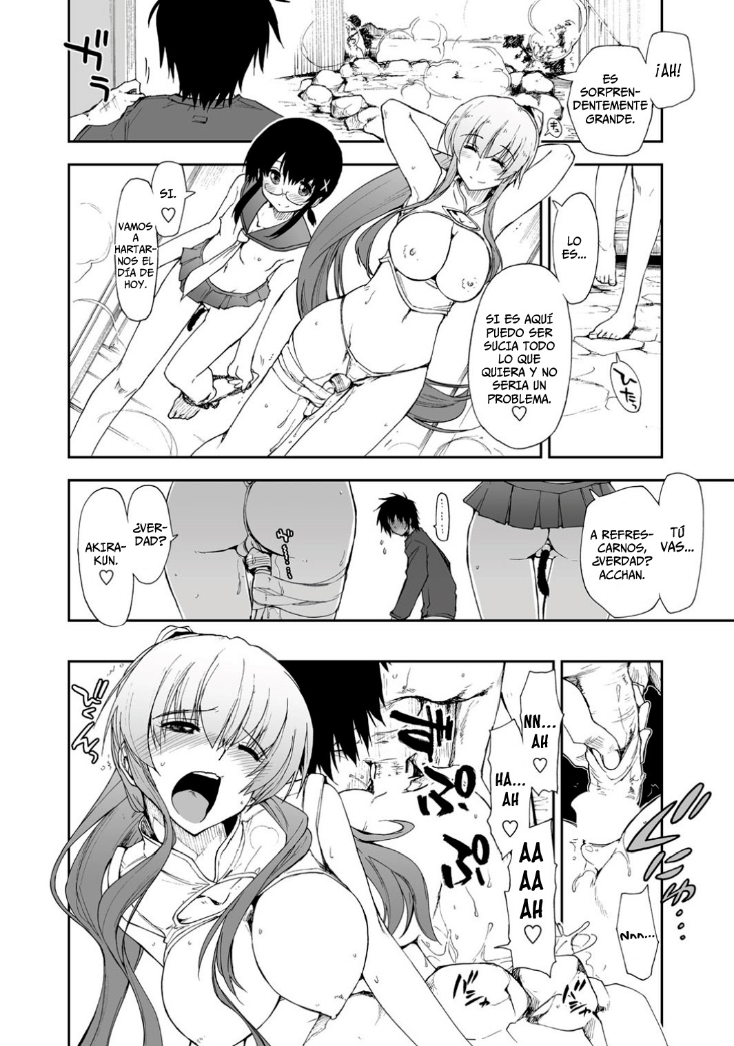 Mosaic x Sanshimai Bangai Hen | Mosaico de Tres Hermanas Bangai Hen   =P666HF= page 4 full
