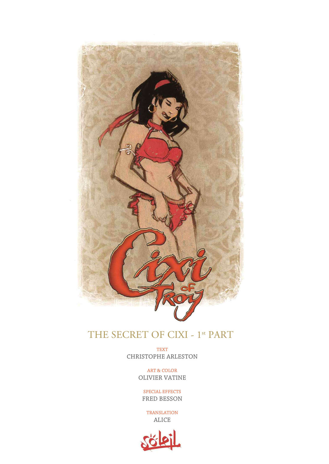 Cixi of Troy  - The Secret of Cixi 1st part page 3 full