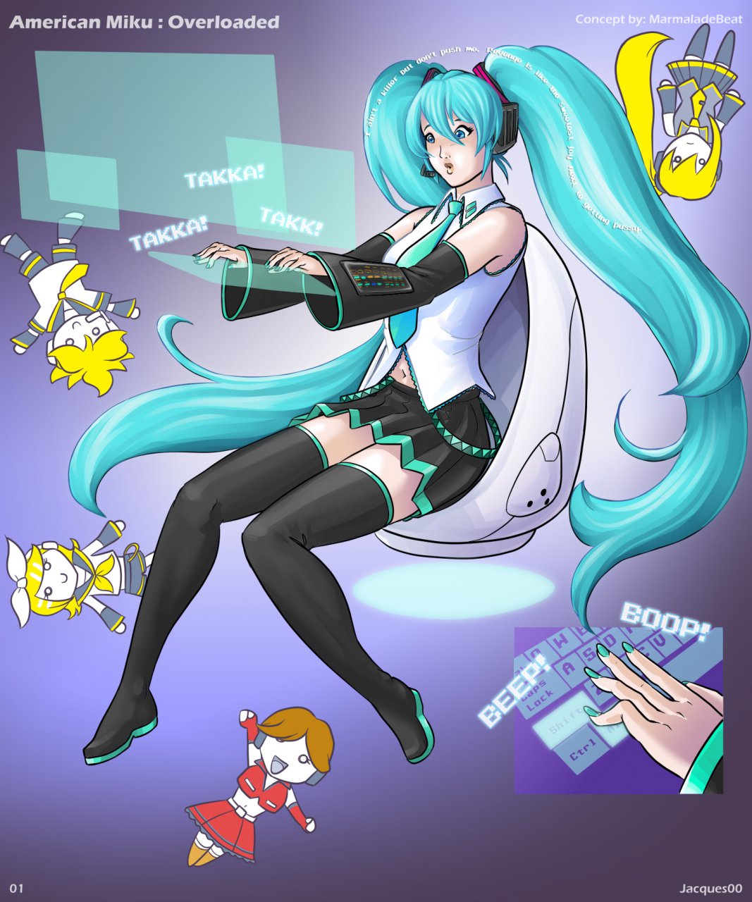 American Miku: Overloaded page 1 full