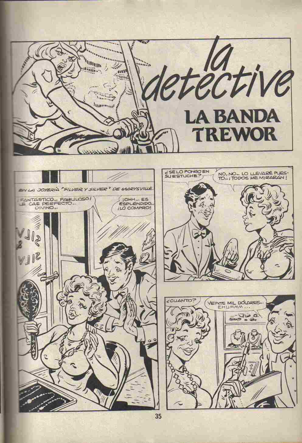 La detective 11 - La banda Trewor page 1 full