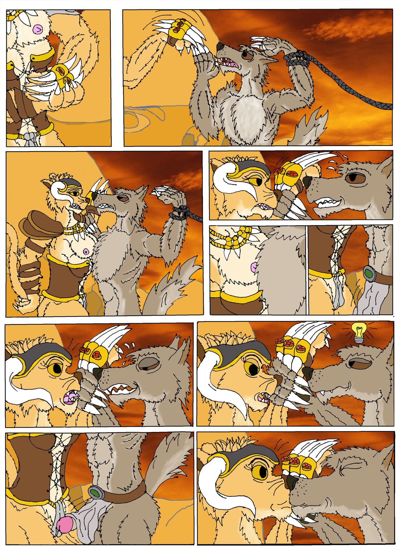 Diablo II Comic  - Ambush in the Rocky Waste page 4 full