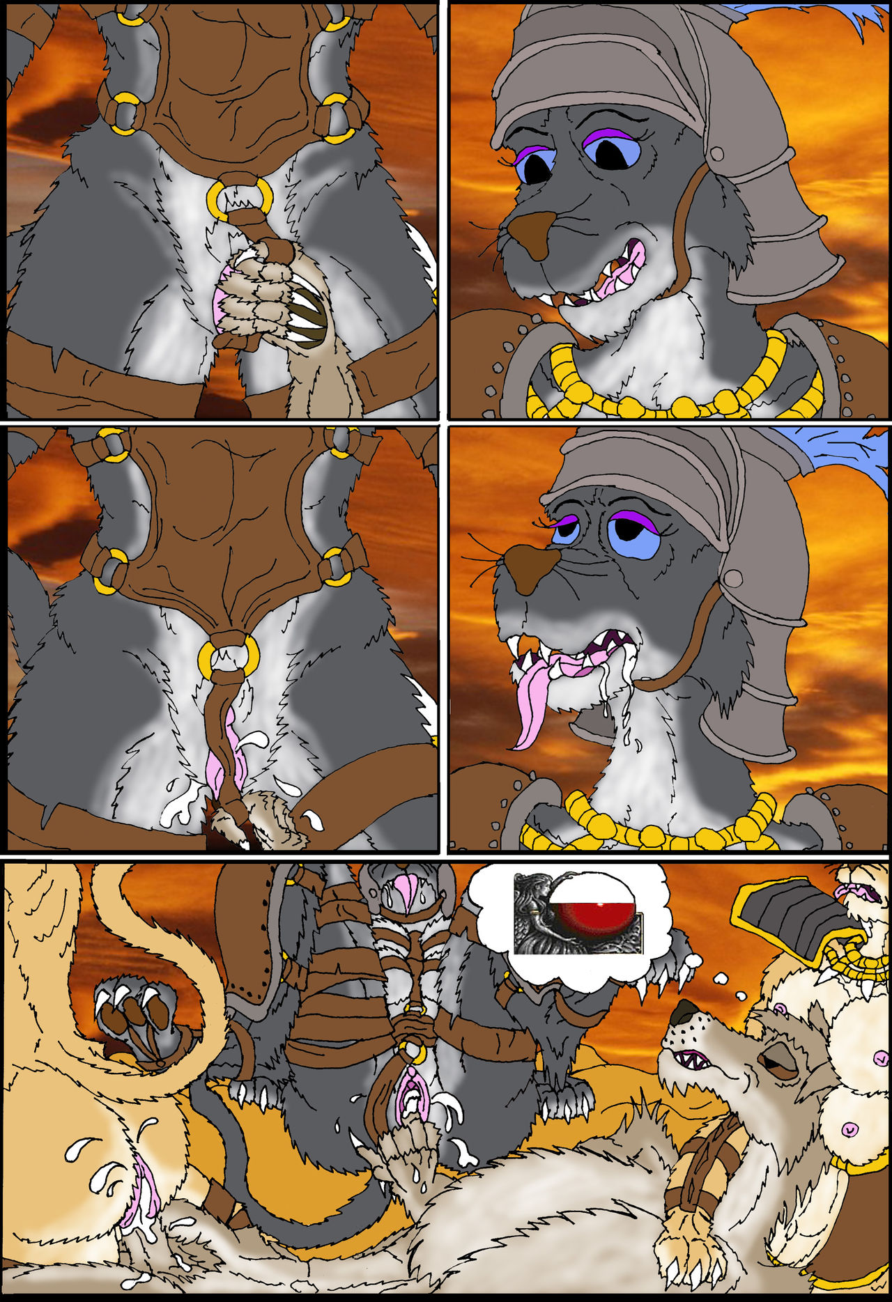 Diablo II Comic  - Ambush in the Rocky Waste page 7 full