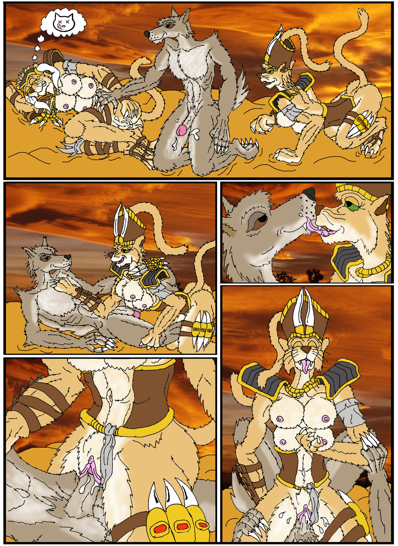 Diablo II Comic  - Ambush in the Rocky Waste page 9 full
