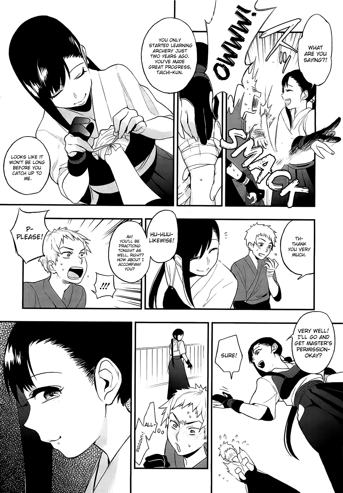 Mitsugake no Senpai | Senpai's Sweet Archery Glove page 4 full