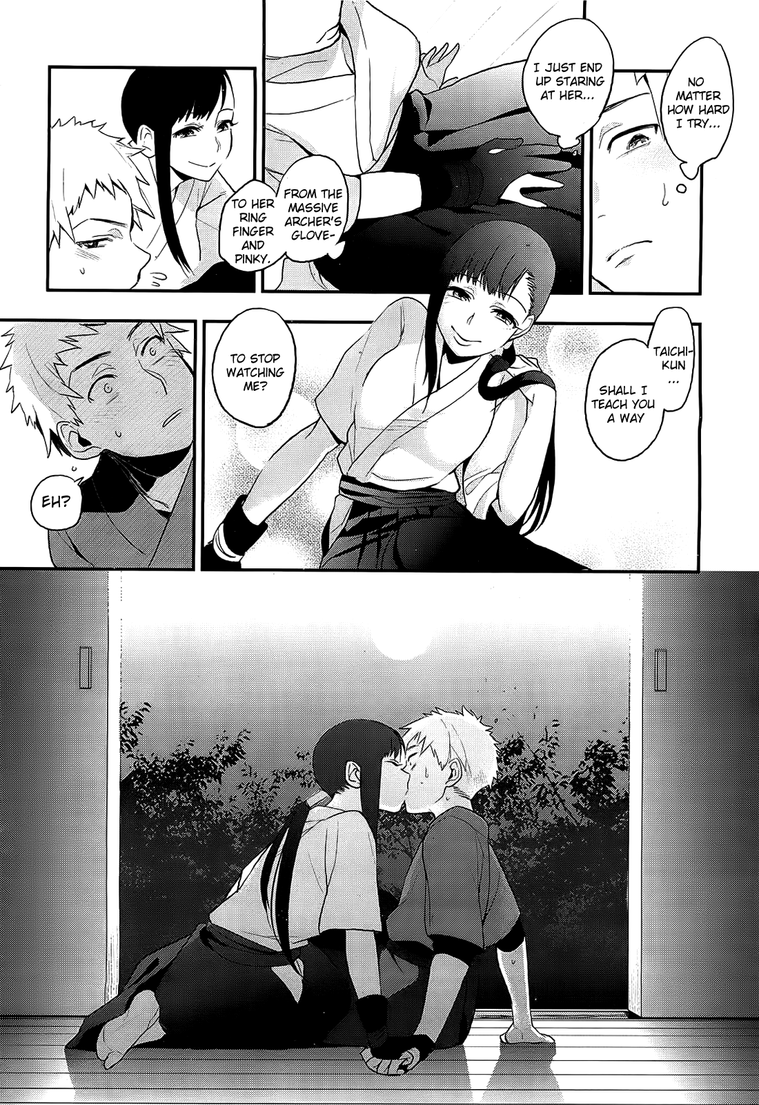 Mitsugake no Senpai | Senpai's Sweet Archery Glove page 6 full