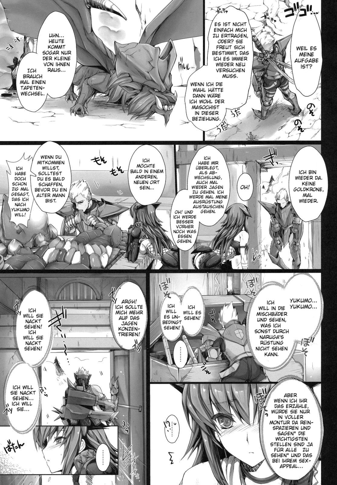 Monhan no Erohon 10 page 6 full