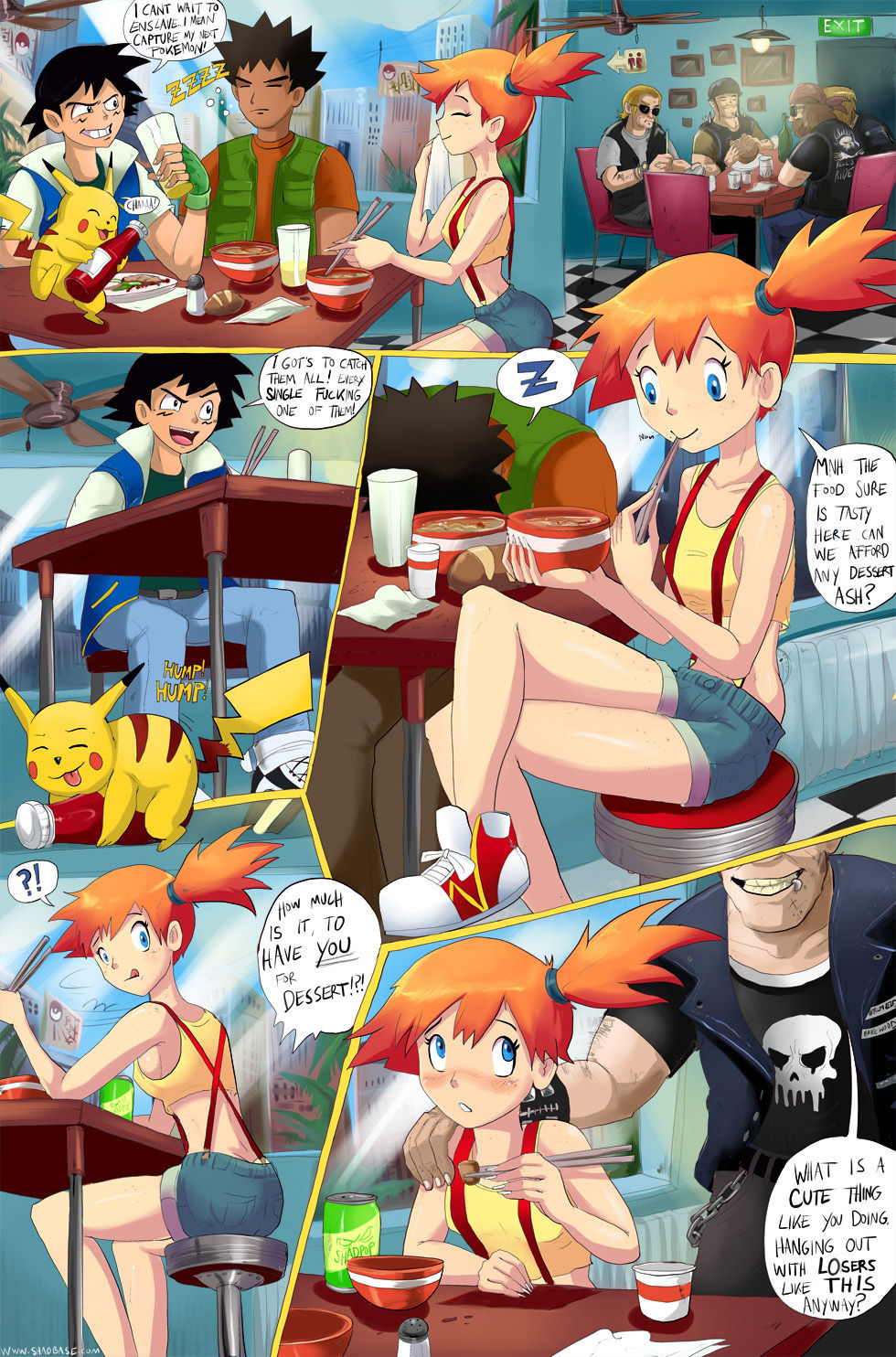 Misty Gets Wet page 2 full