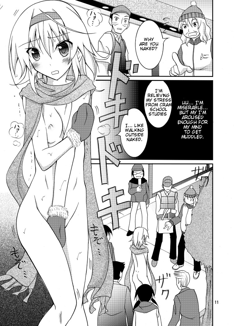Yuutousei Roshutsu | Honor Student's Exhibitionism page 11 full