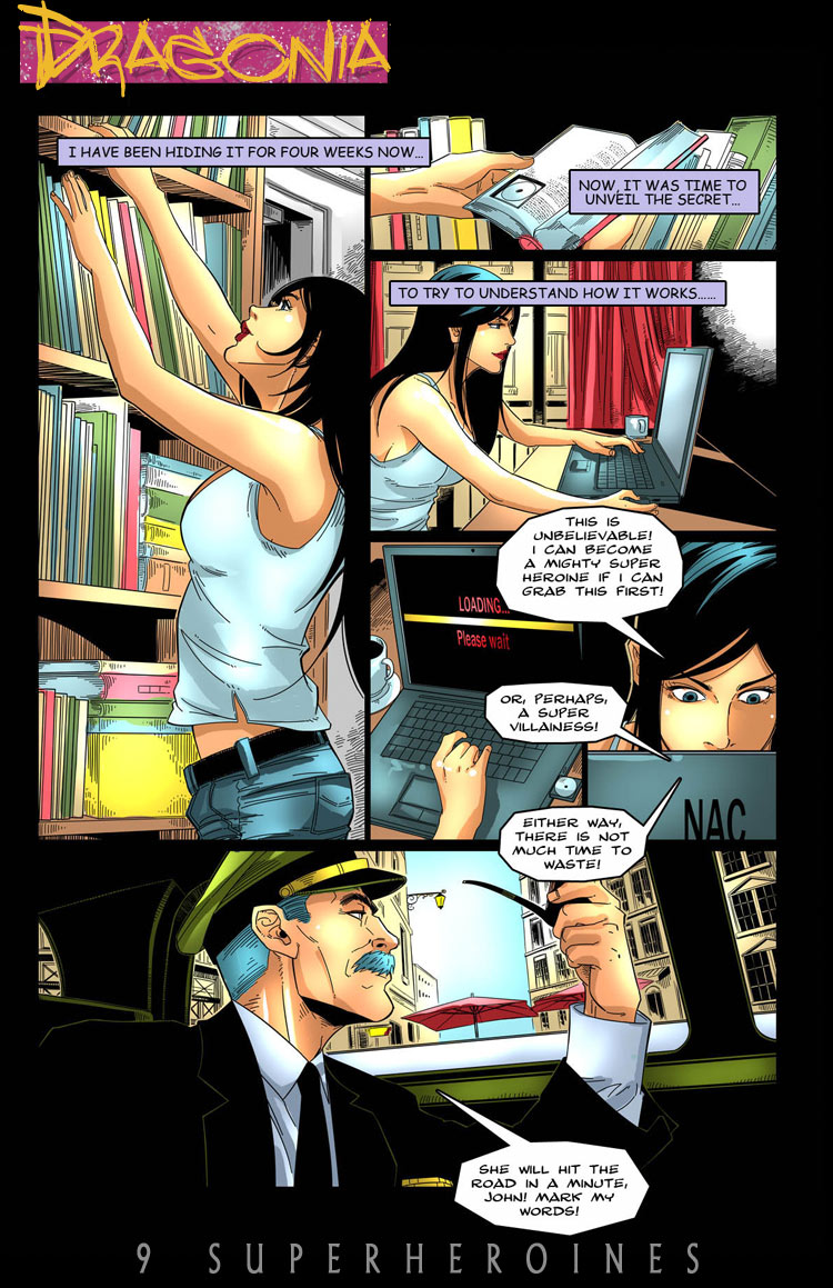 9 Superheroines - The Magazine #12 page 12 full