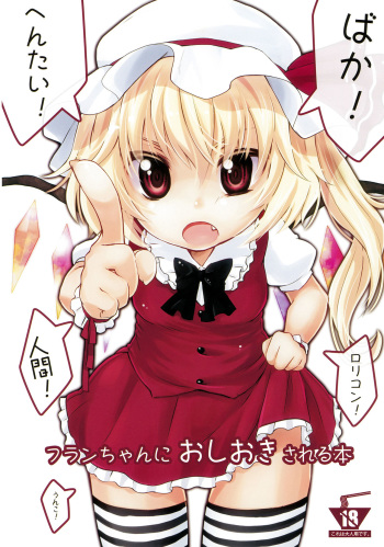 (Reitaisai 8) [MeltdoWN COmet (Yukiu Con)] Flan-chan ni Oshioki sareru Hon (Touhou Project) [Spanish] {Kurotao} cover