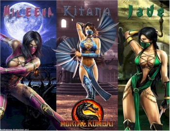 Mortal Kombat Girls Gallery cover
