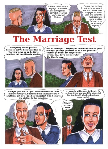 [Kurt Marasotti] The Marriage Test, From SexotiC-Comic #11 {ENG} cover