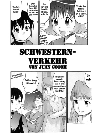 [Juan Gotoh] Shimai DON! | Schwestern-Verkehr (COMIC Masyo 2010-01) [German] [Gu-De-Handarbeit.com] cover