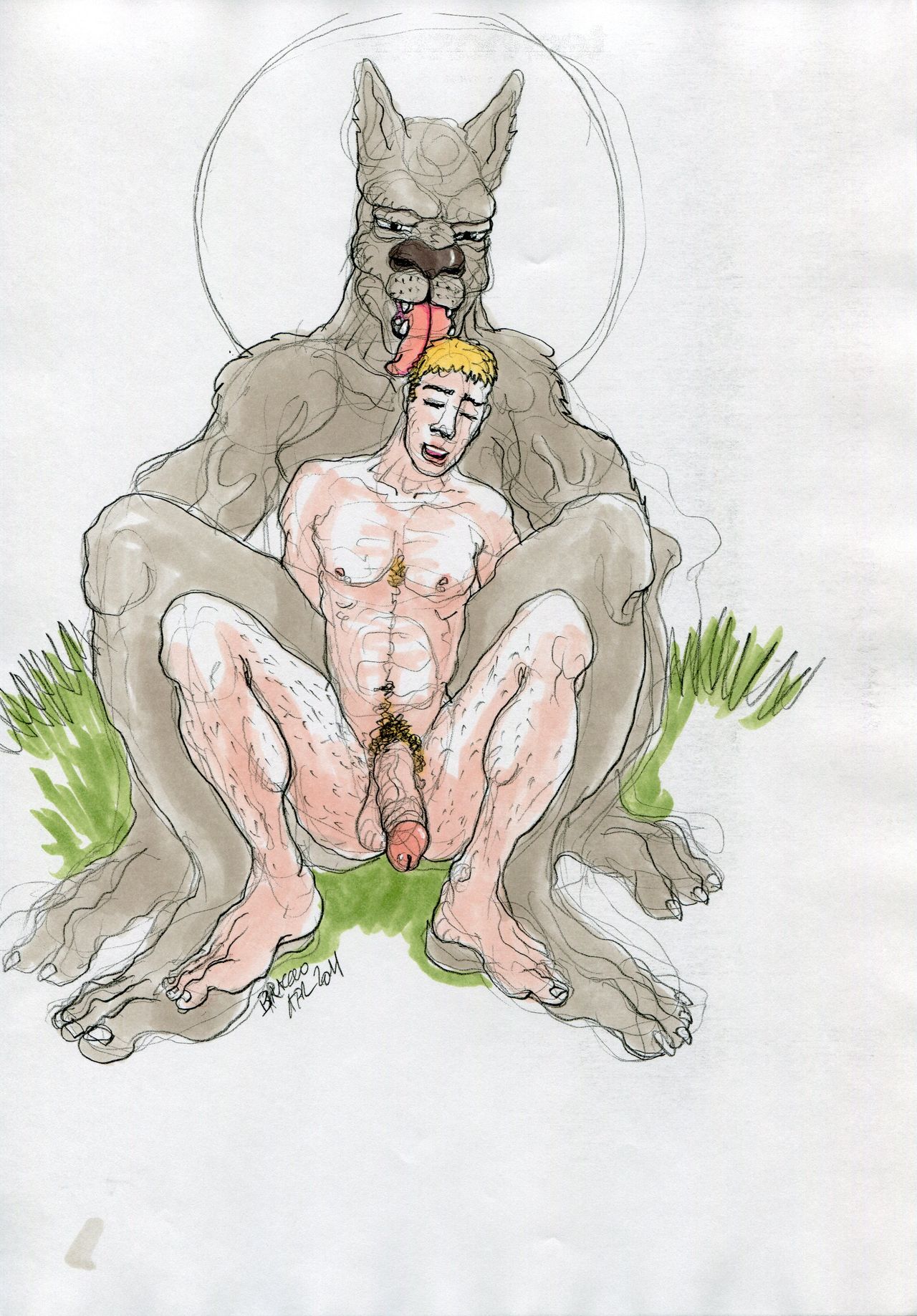 werewolf with man and woman page 11 full