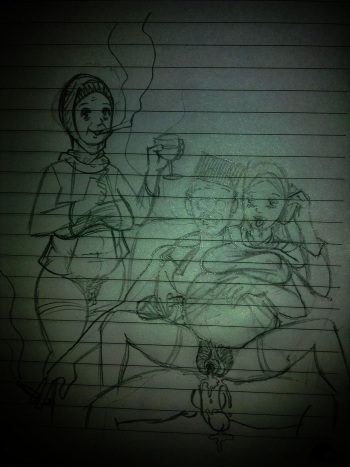 my artworks (hijab, jilbab, hentai, dogs, family) cover