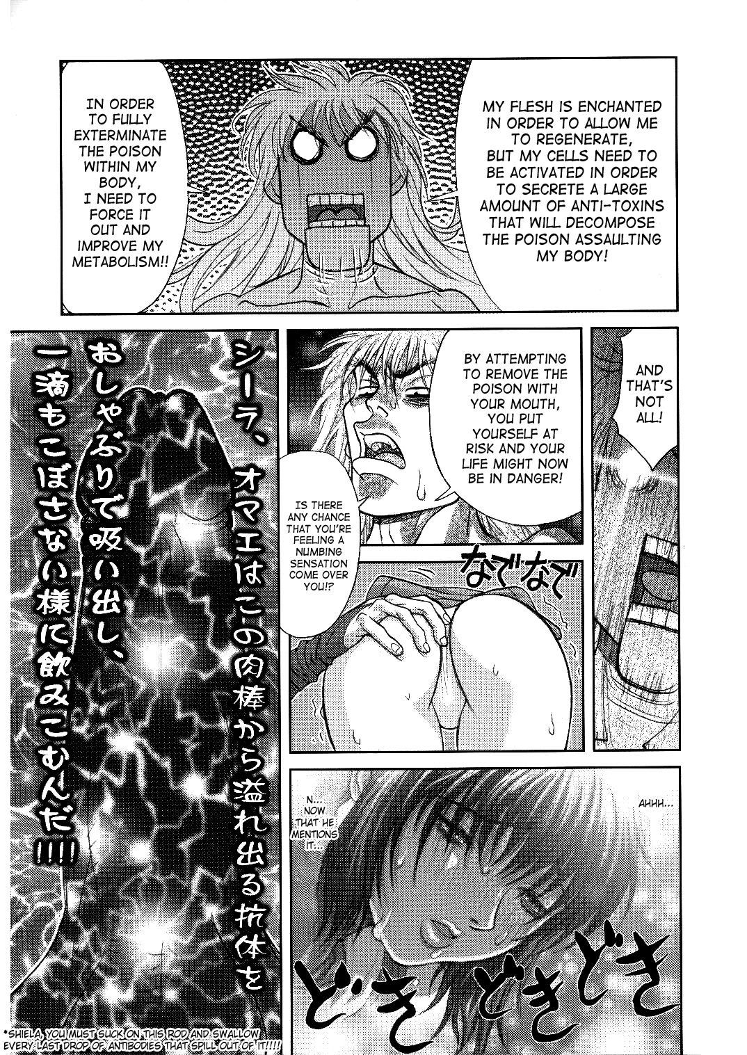 BASTARD!! - Ankoku no Hakaishin - Kanzenbsan 01 EXPANSION <Kakuchouban> Sheila Hime Oshaburi Chiryou page 12 full