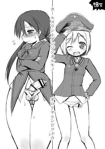 (Futaket 8) [Ororiya Enpitsudo (Murian)] Karlsland Gunjin Tarumono (Strike Witches) cover