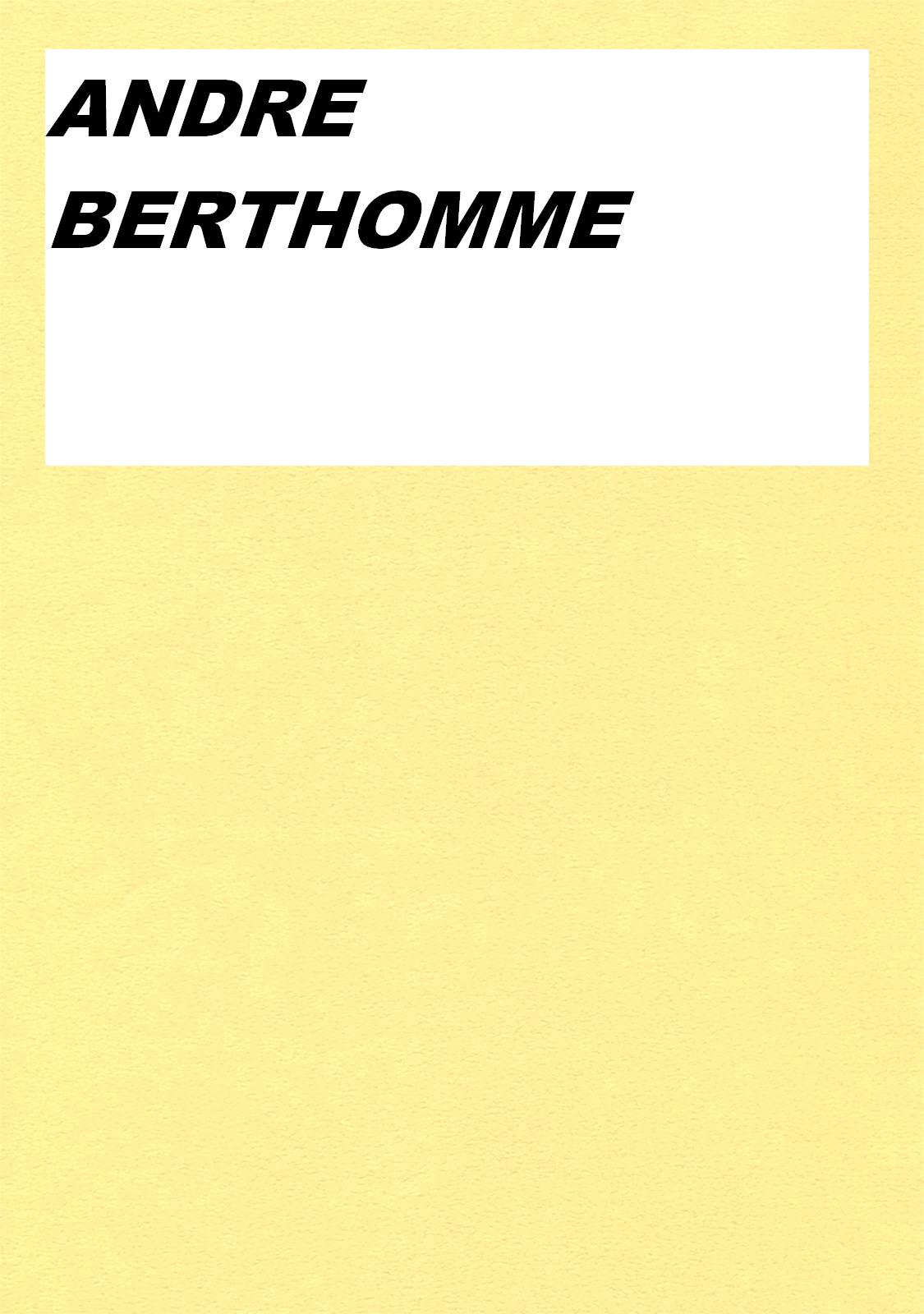 EROTIC ART COLLECTOR 0007 ANDRE BERTHOMME page 1 full