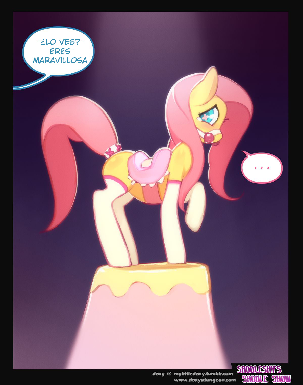 Saddleshy's Saddle Show | Ensillando A La Potrilla Timida page 5 full