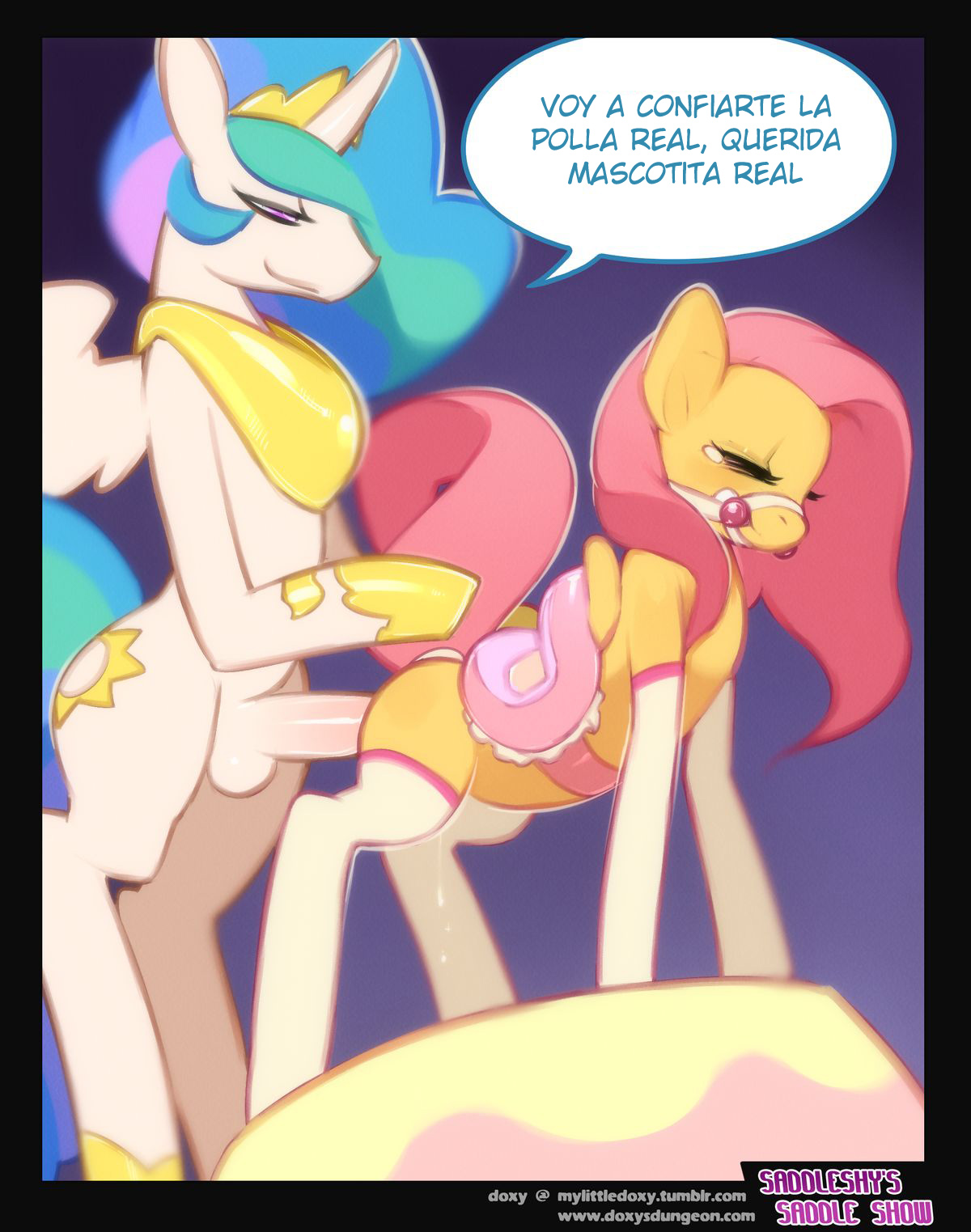 Saddleshy's Saddle Show | Ensillando A La Potrilla Timida page 9 full