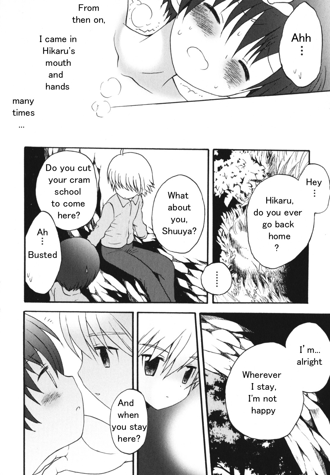 Ketsu no Naka de | Inside the Cave page 10 full