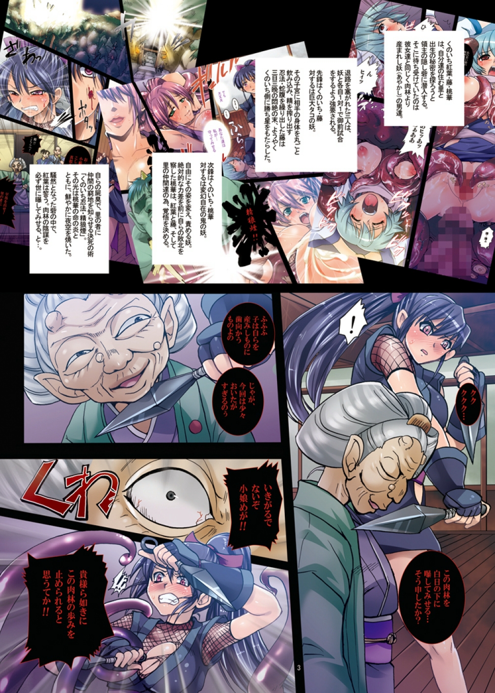女肉忍法帳 ～第四夜 母娘再会～ page 3 full