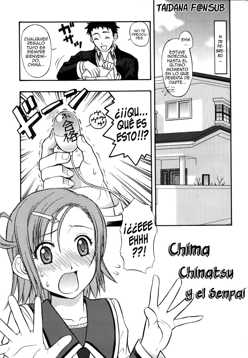 Chima, Chinatsu Y el Senpai page 1 full