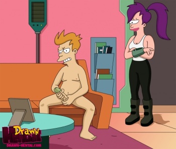 Futurama: fry fuck leela [comix] cover