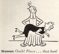 Spanking cartoons BW page 9 full