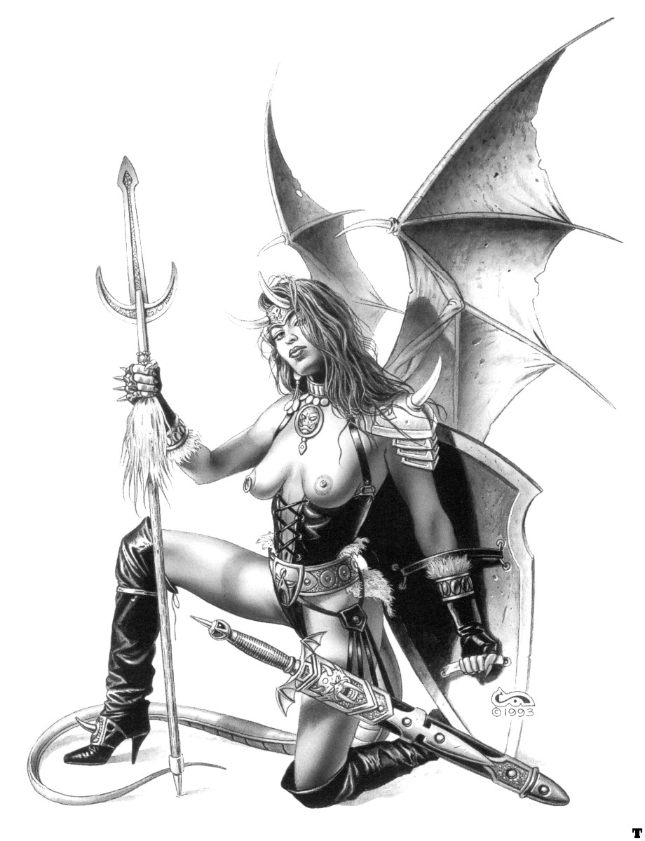 EROTIC ART COLLECTOR 0082 CLYDE CALDWELL page 11 full