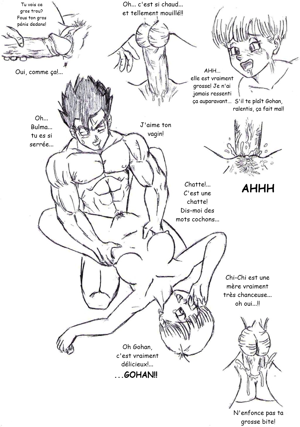 Gohan and Bulma page 5 full