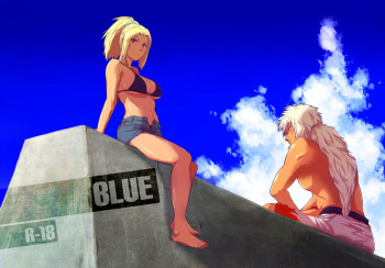 [lanthanein (138.9)] BLUE (Naruto) cover
