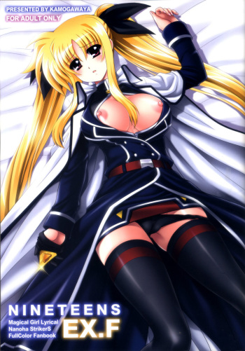 (C81) [Kamogawaya (Kamogawa Tanuki)] NINETEENS EX.F (Mahou Shoujo Lyrical Nanoha StrikerS) [English] [Krymsun] cover