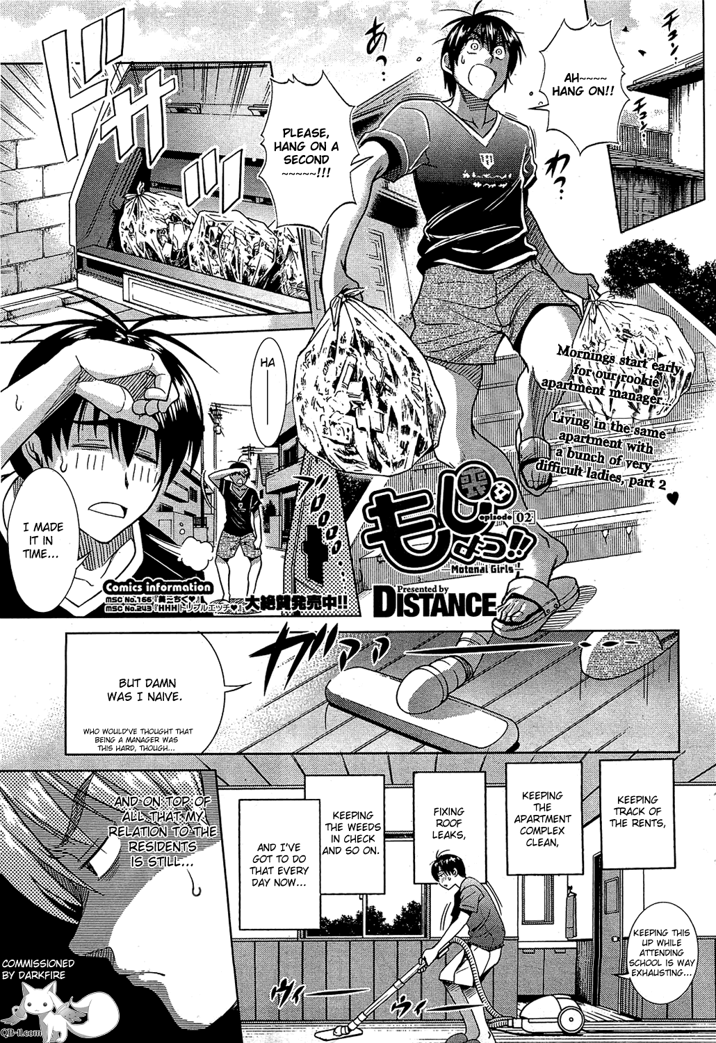 Motenai Girls Ch 2 page 1 full