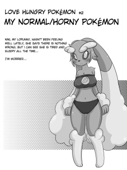 Love Hungry Pokemon #2 - My Normal/Horny Pokemon