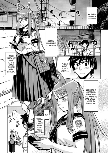 [Kuroshiki] Ja Ja Uma Sailor Fuku | Wild Horse In A School Uniform (Bessatsu Comic Unreal Monster Musume Paradise Vol. 2) [English] =LWB= [Digital] cover