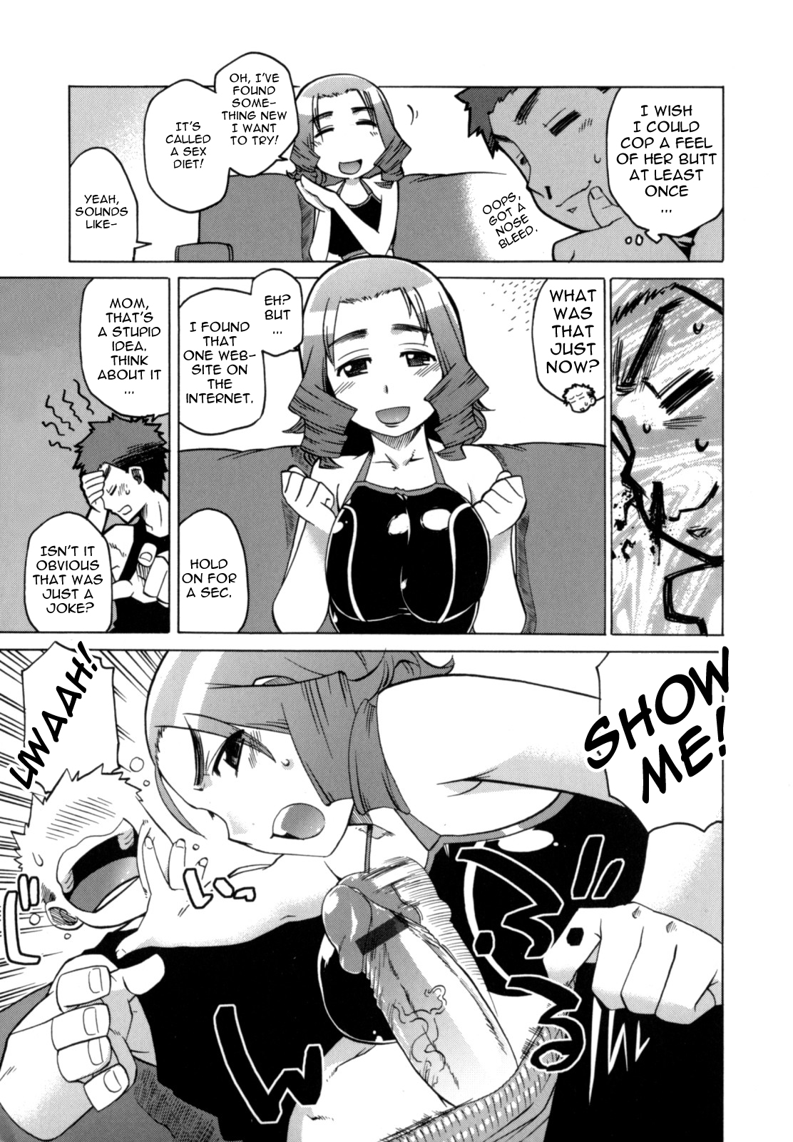 Mamma Mia!  chapters 1,3,5,8 page 9 full