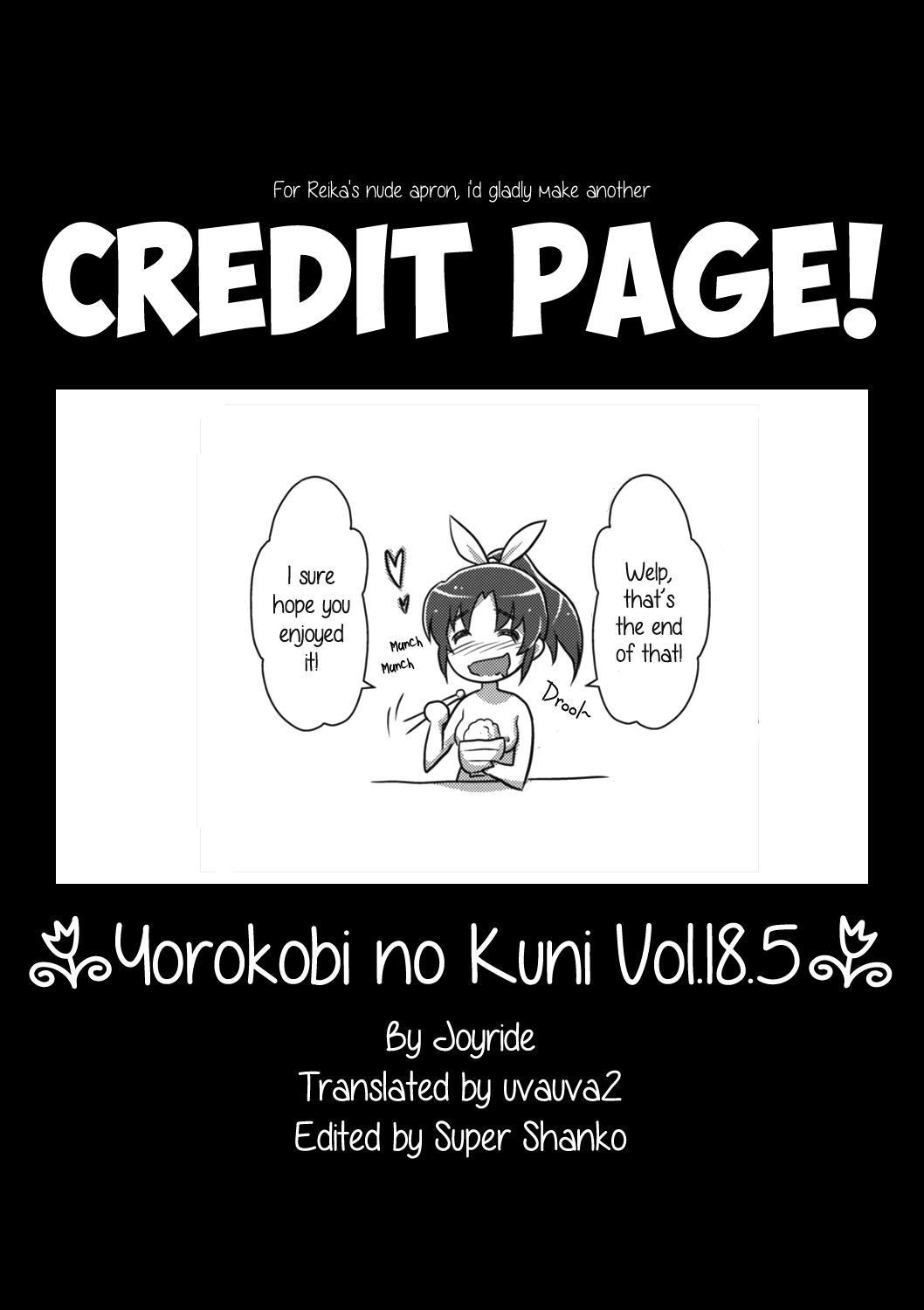 Yorokobi no Kuni Vol. 18.5 page 9 full