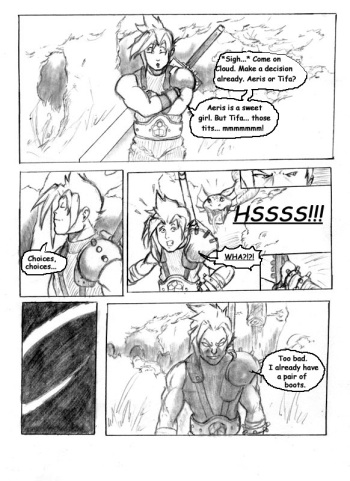 [Zodiac] Unnamed Comic (Final Fantasy VII) [English] cover