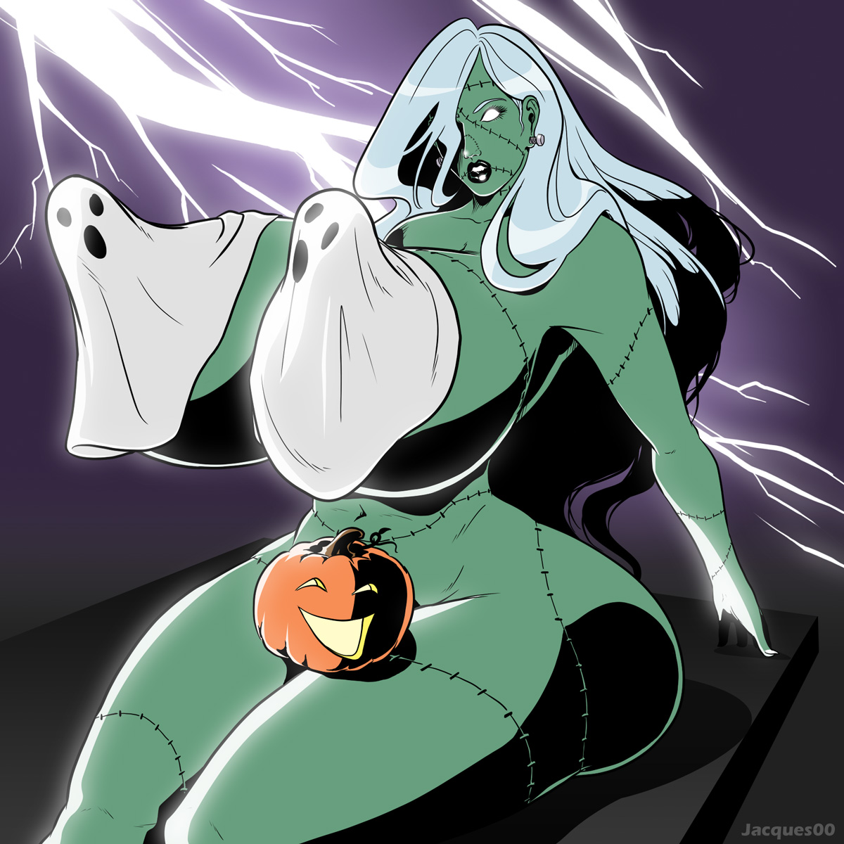 Monster Lady page 1 full