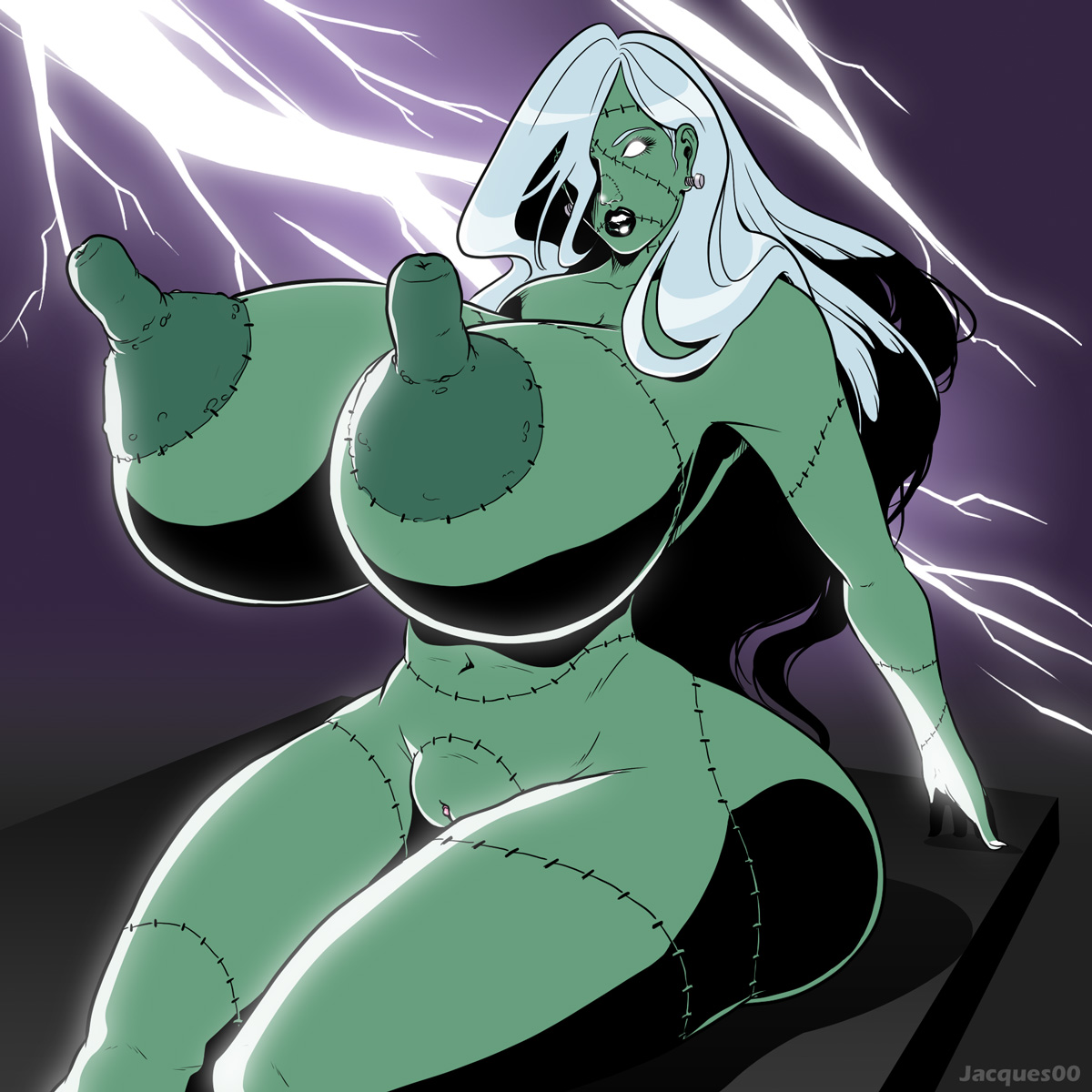 Monster Lady page 2 full