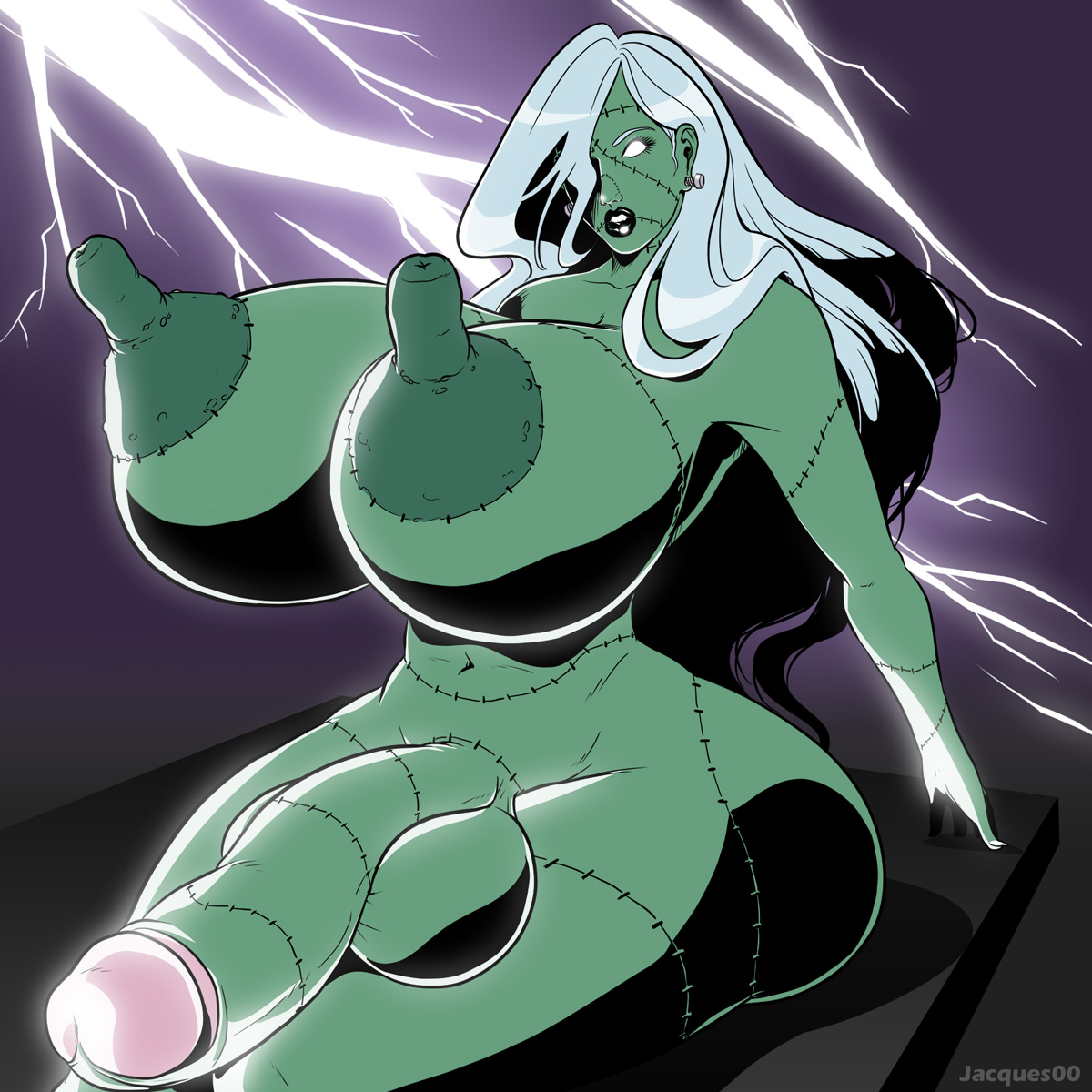 Monster Lady page 5 full