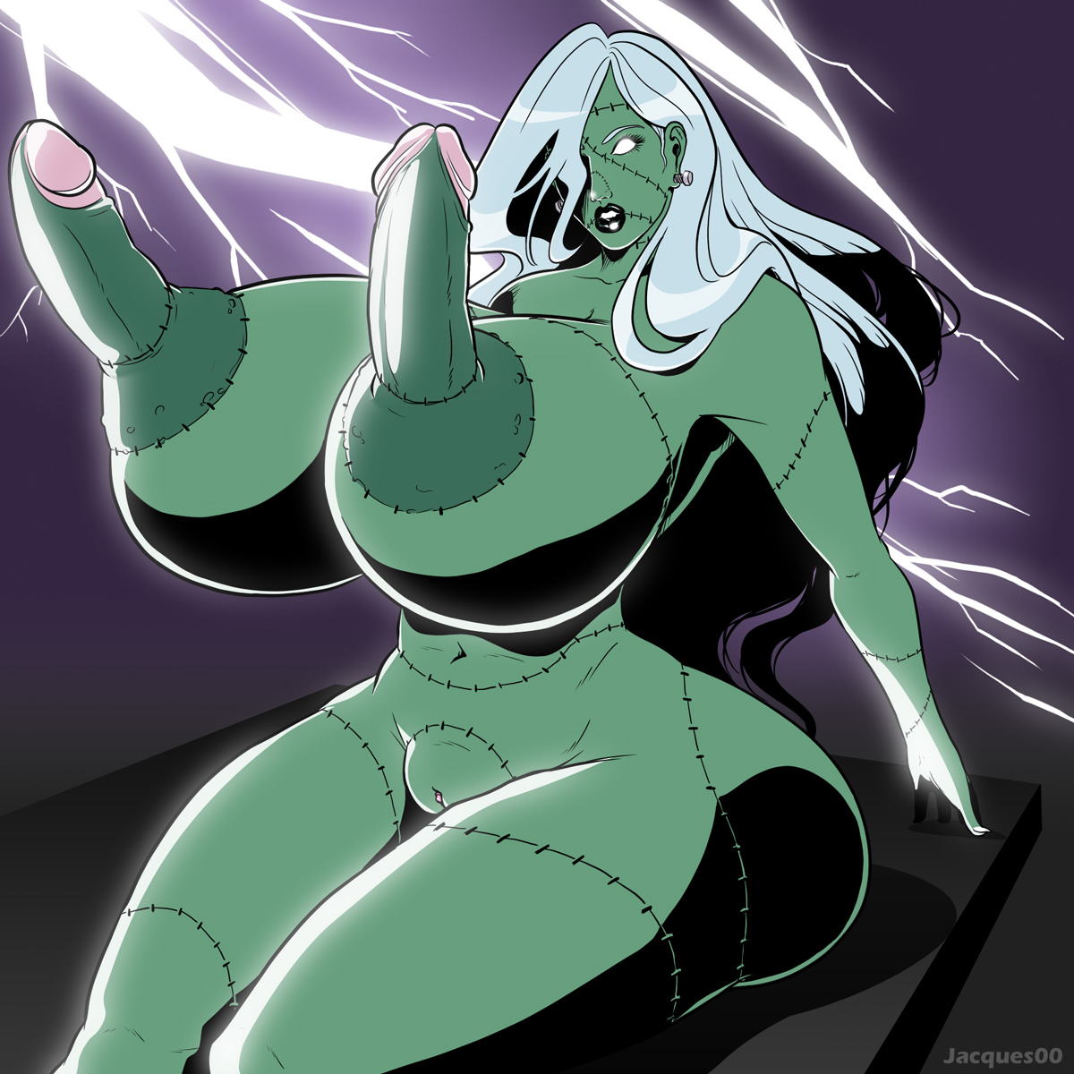 Monster Lady page 7 full